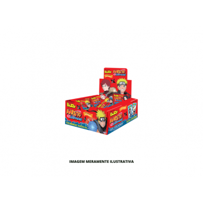 CHICLE BUZZY NARUTO TUTTI FRUTTI RICLAN 90UN